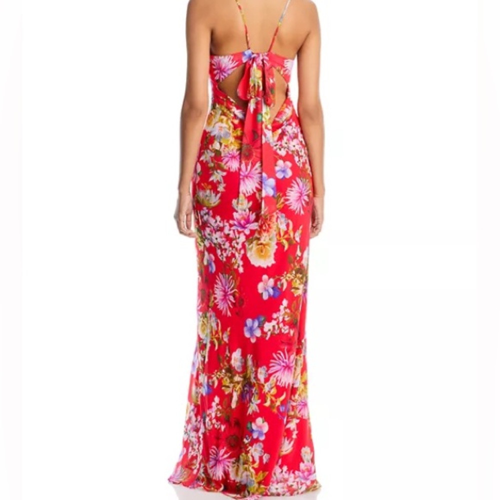 Aqua Vibrant Floral Maxi Dress - Picture 2 of 7